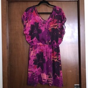 Express Floral Print Dress